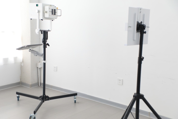 simple mobile stand for portable x ray and detector