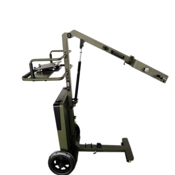 military green mobile stand