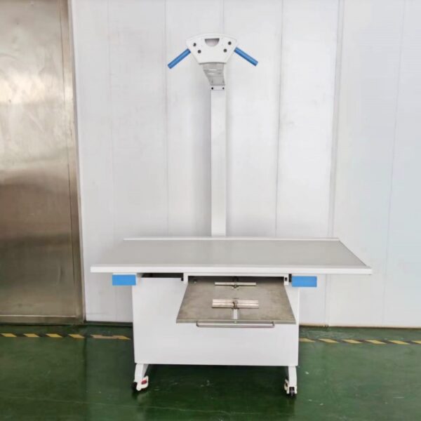 animal radiography table with bucky